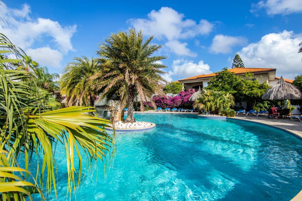Modern Appartement Op Resort Seru-Coral 4 Pers 2 Slpk Met Een Groot Zwembad Willemstad Exterior photo